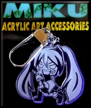 【クリックで詳細表示】【同人グッズ】ボーカロイド キーホルダー 初音ミク ACRYLIC ART ACCESSORIS (SURE)