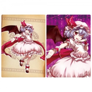 【クリックでお店のこの商品のページへ】【同人グッズ】東方Project 東方プレシャス 流星少女下敷き (レミリア・スカーレット)/ ユウノウミ？