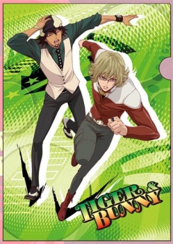 【クリックで詳細表示】【グッズ-クリアファイル】TIGER＆BUNNY クリアファイル/A 虎徹＆バーナビー