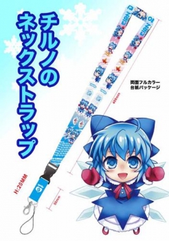 【クリックで詳細表示】【同人グッズ】東方Project 東方ネックストラップ～チルノ～