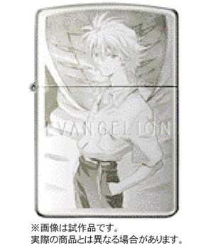 【クリックで詳細表示】【グッズ-ライター】新世紀エヴァンゲリオン 貞本義行Zippo TYPE-KAWORU